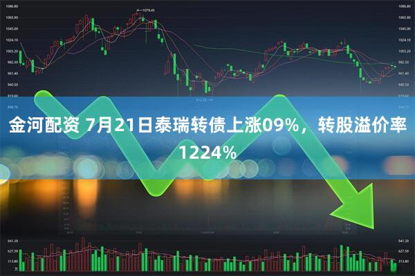 金河配资 7月21日泰瑞转债上涨09%，转股溢价率1224%